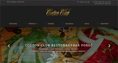 Desktop Screenshot of cottonclub.hr